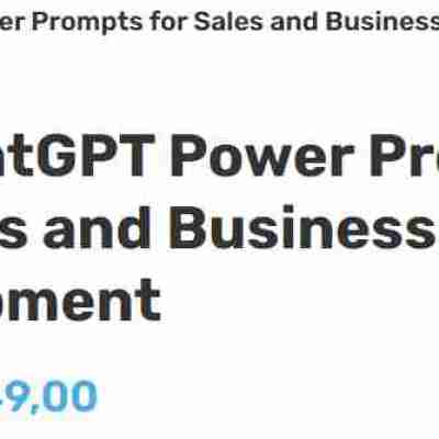 More then 100 chatgpt power prompts Profile Picture